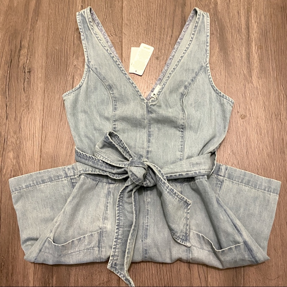 (SOLD) Arie wrap back romper